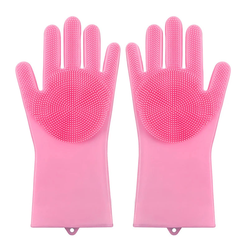 silicone pet grooming glove for everyday grooming
