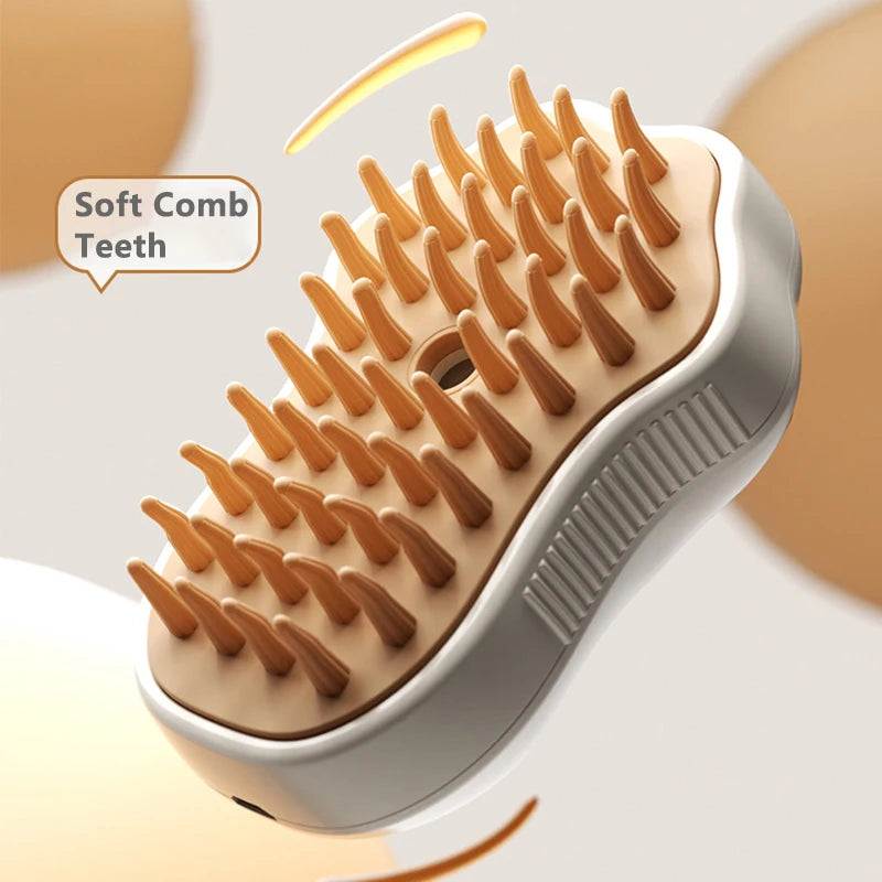 pet grooming brush bristles for removing loose fur