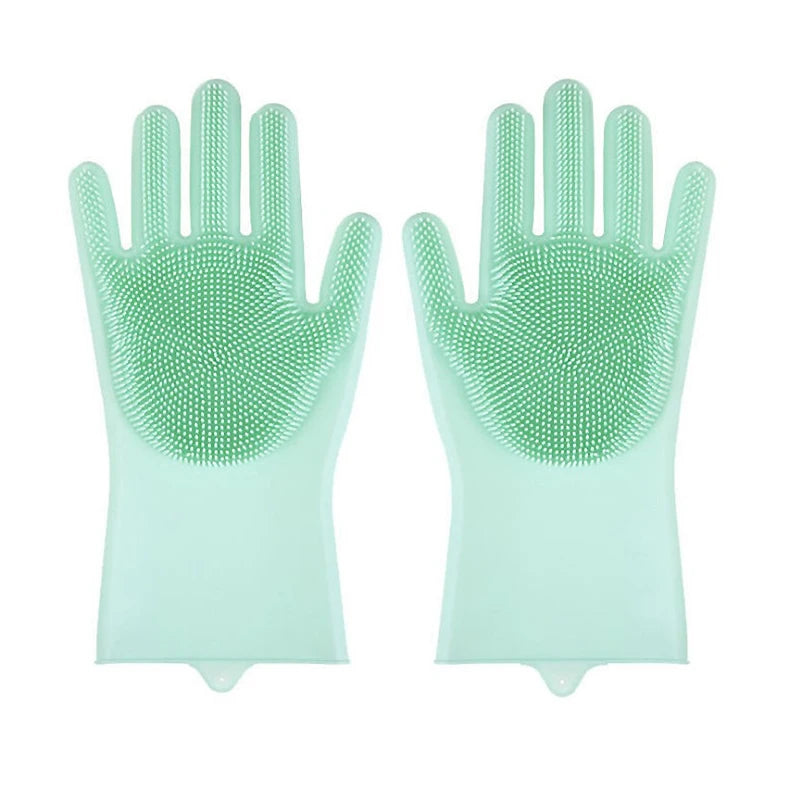 silicone pet grooming glove for dogs and cats