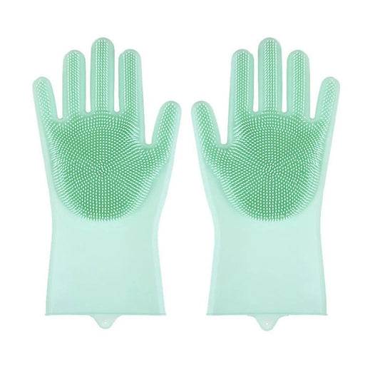 silicone pet grooming glove for dogs and cats