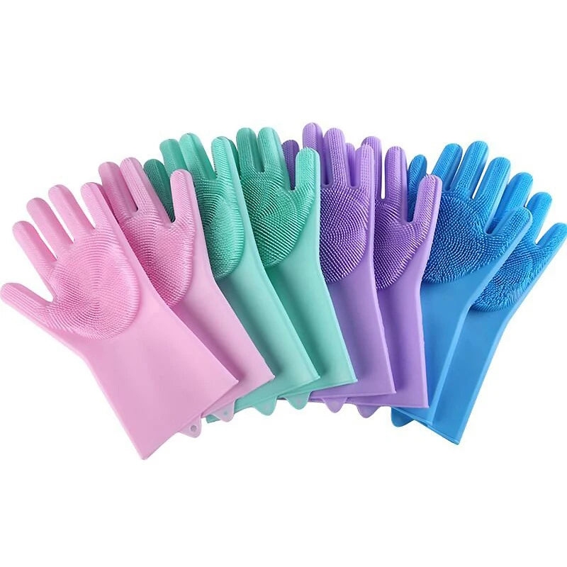 silicone grooming glove for comfortable pet care